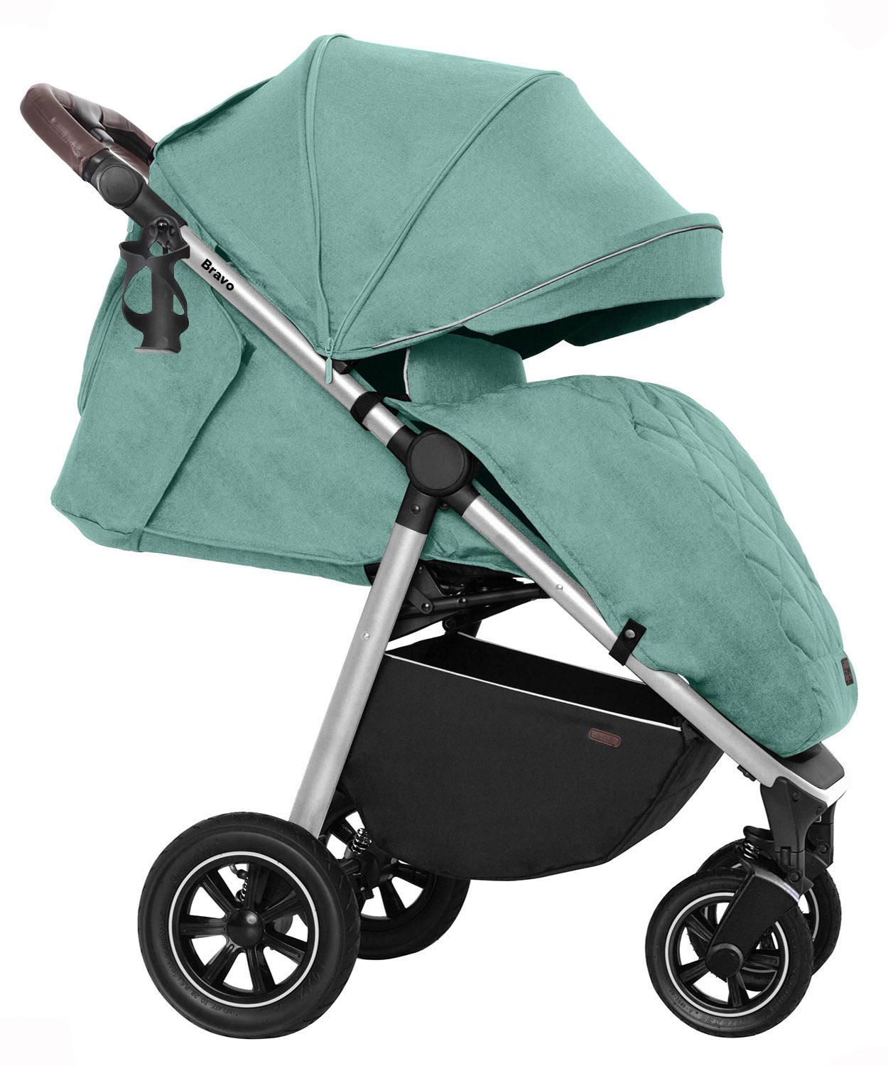 Коляска прогулянкова Carrello Bravo Air CRL-5512 Basil Green - фото 3 Коляска прогулянкова Carrello Bravo Air CRL-5512 Basil Green - фото 3