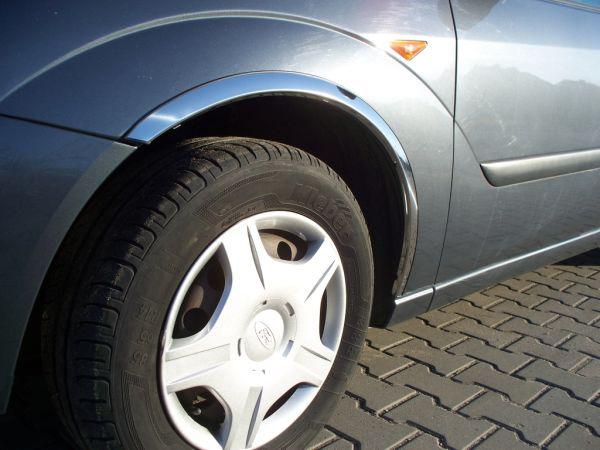 Накладки на арки Max chrome для Ford Focus I 1998–2005 гг. нержавеющая сталь Хром