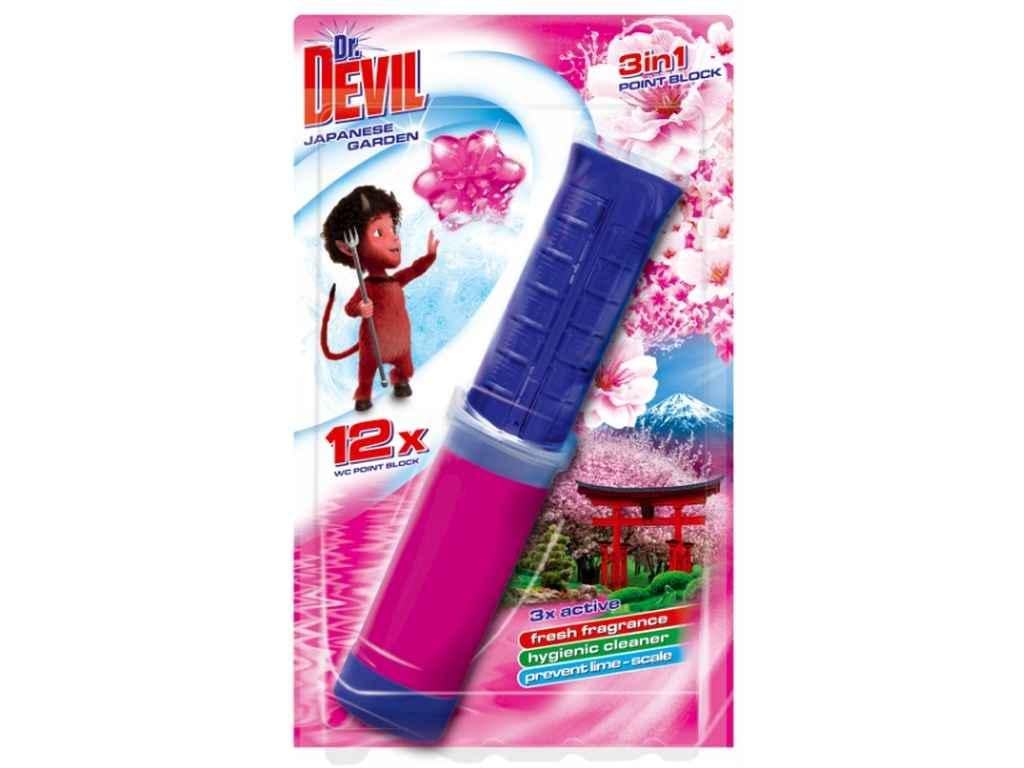 Блок для туалетів Dr.Devil Точковий 3in1 Японський сад (899479)