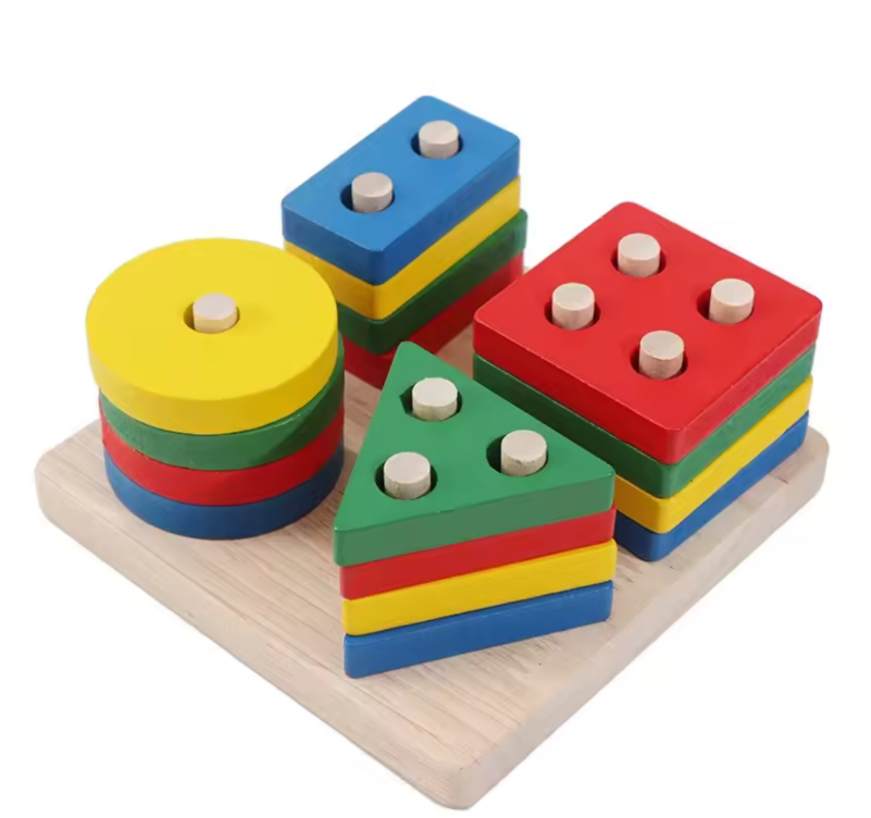 Дерев'яний сортер-вкладиш Форми та кольори (63/1) - фото 2 Дерев'яний сортер-вкладиш Форми та кольори (63/1) - фото 2