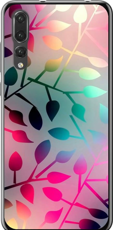Чехол на Huawei P20 Pro Листья (2235t-1470-42517)