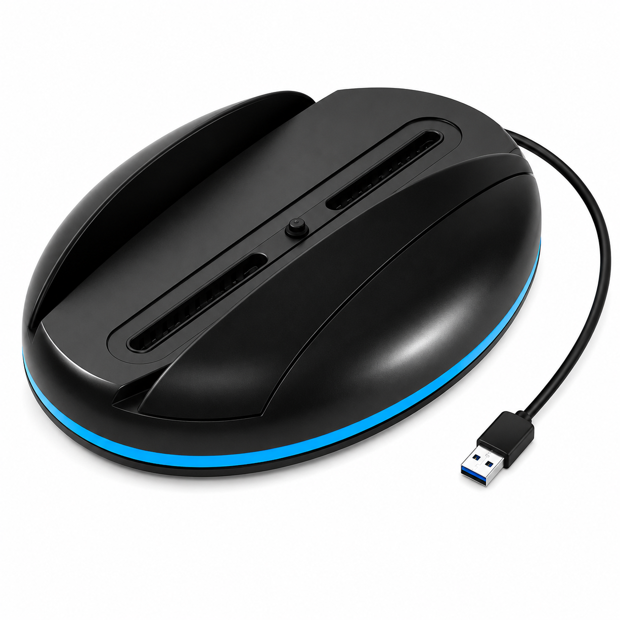 Светодиодная подставка для PS5 с USB портами (1012-281-00)