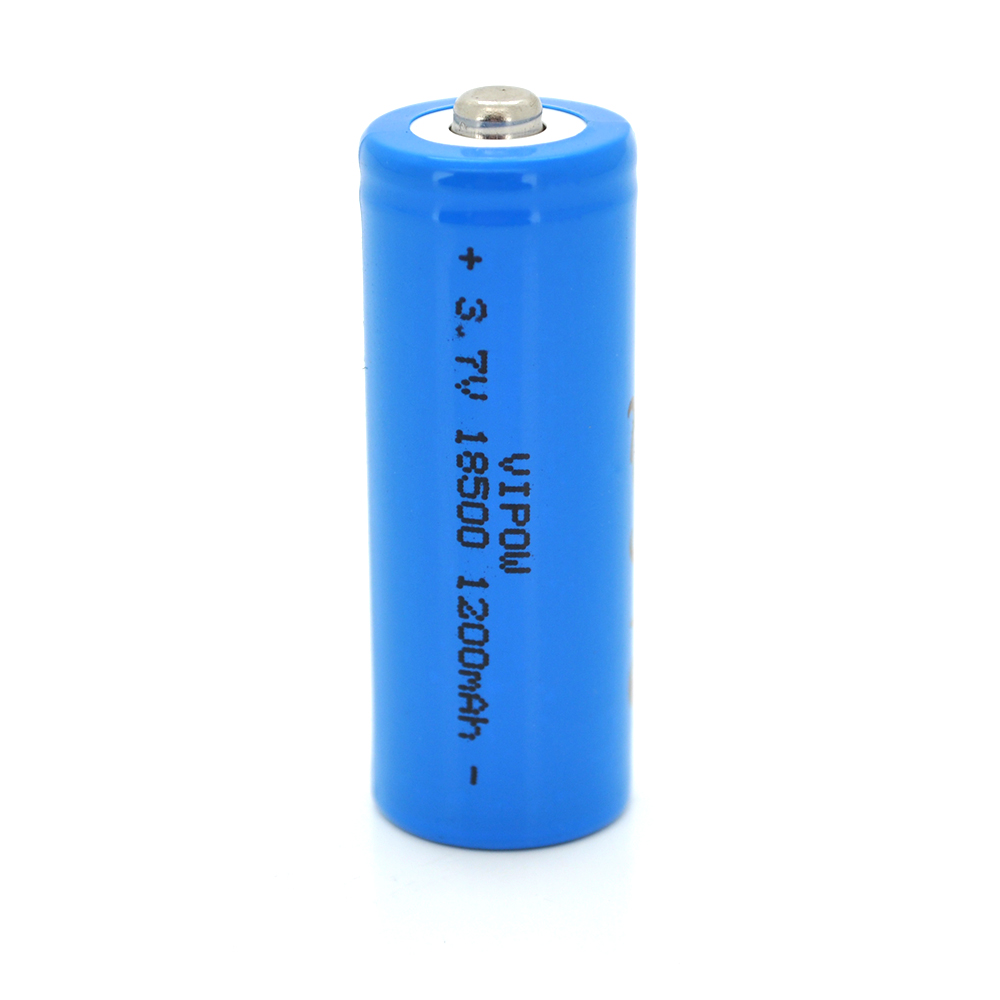 Аккумулятор Vipow 18500 Li-Ion ICR18500 1200 mAh 3,7V (26025884)