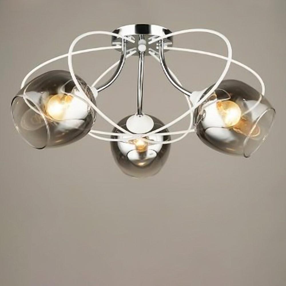 Люстра потолочная Light House SRS-19220/3 Хром/Серый