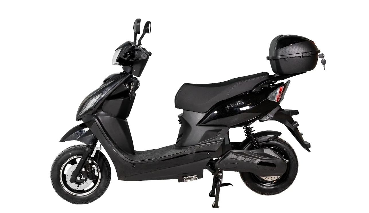 Электроскутер ATLAS Shark Box 1500W Black - фото 2 Электроскутер ATLAS Shark Box 1500W Black - фото 2