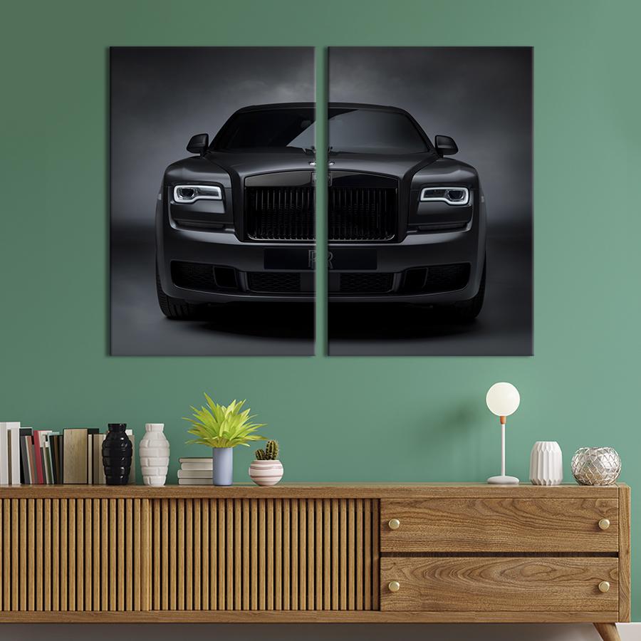 Картина на холсте Стильный Rolls-Royce Призрак 111x81 см (1396-2)