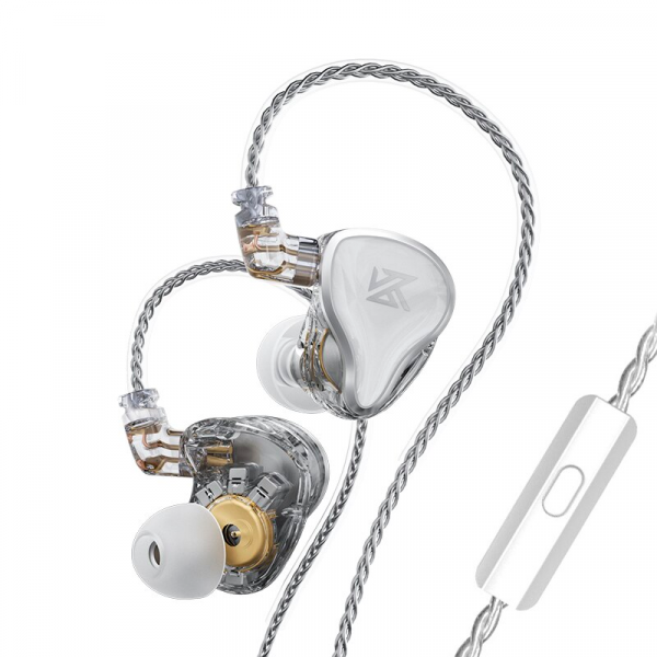 Наушники KZ ZAS Mic White (1282358)