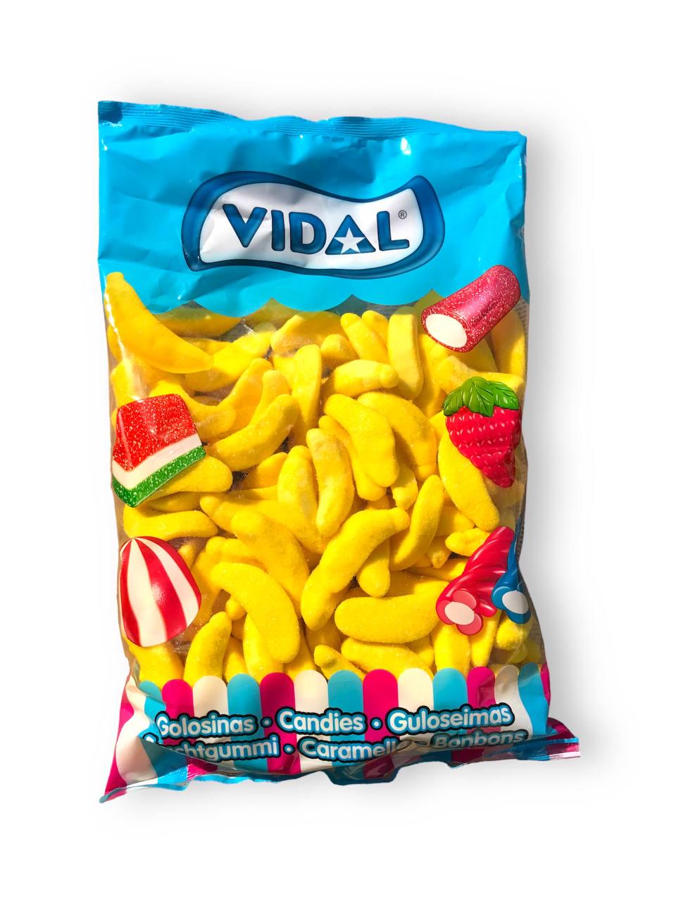 Мармелад жевательный Vidal Бананы 1 кг (00000005333)