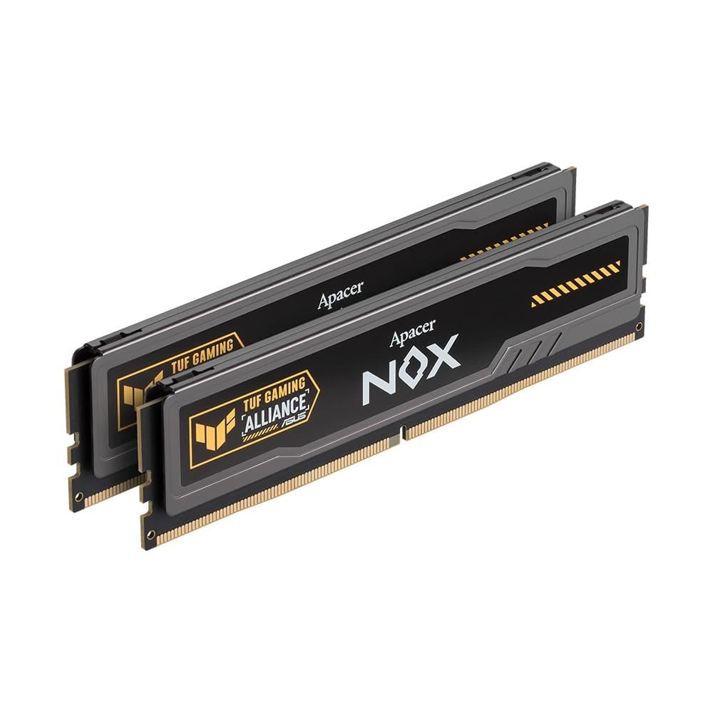 Модуль памяти Apacer NOX TUF DDR5 5200MHz CL40 2x16 Гб Черный (AH5U32G52C522UTAA-2)
