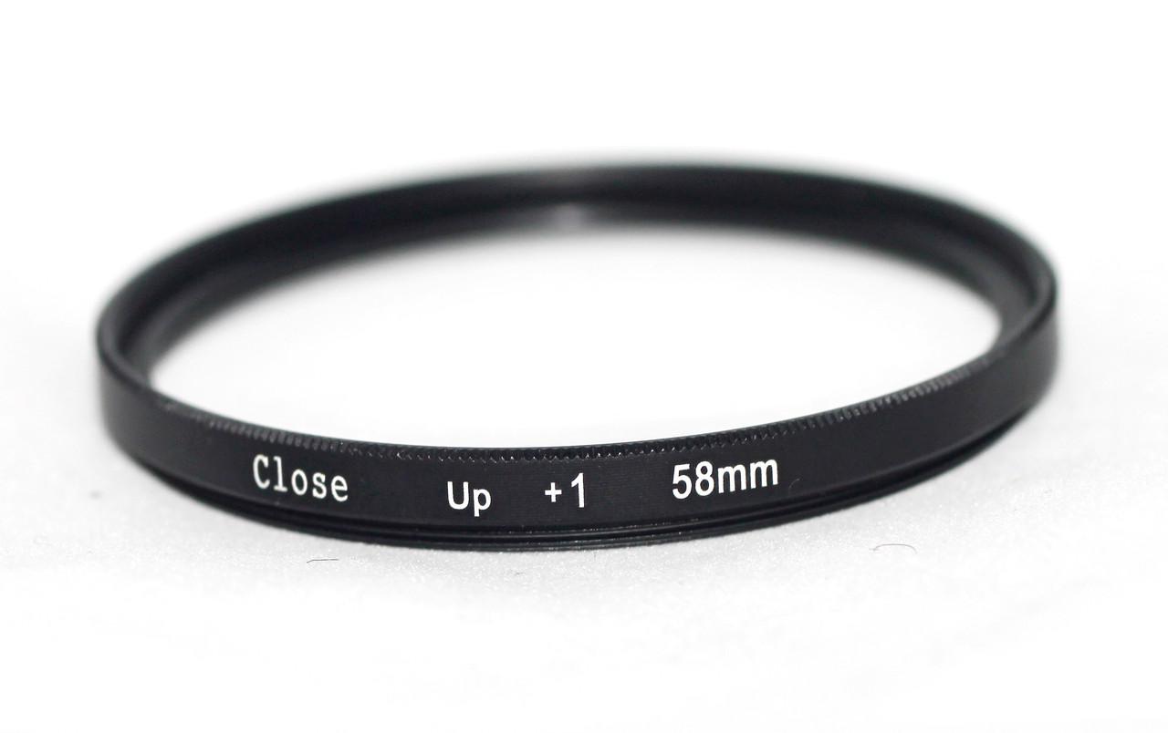 Светофильтр макролинза Close Up +1 Citiwide d 58 мм (91528771)