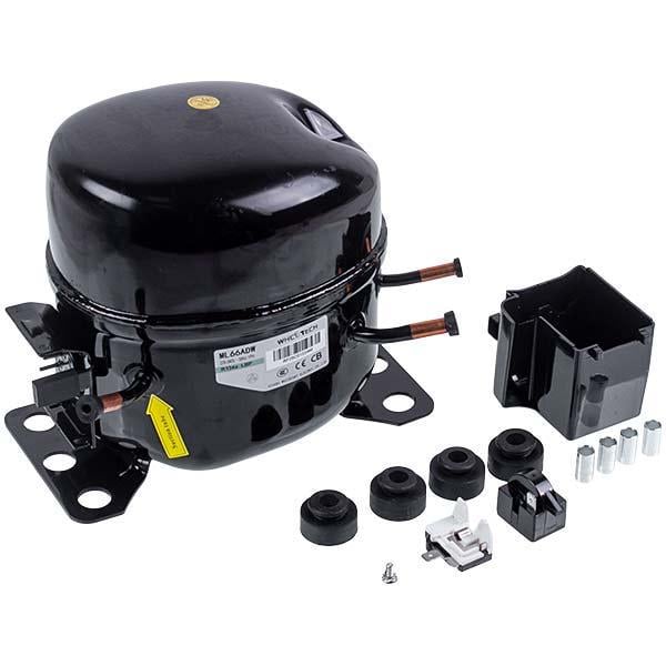 Компрессор холодильника WhiceTech ML66ADW RR134a 165 W с пусковым реле