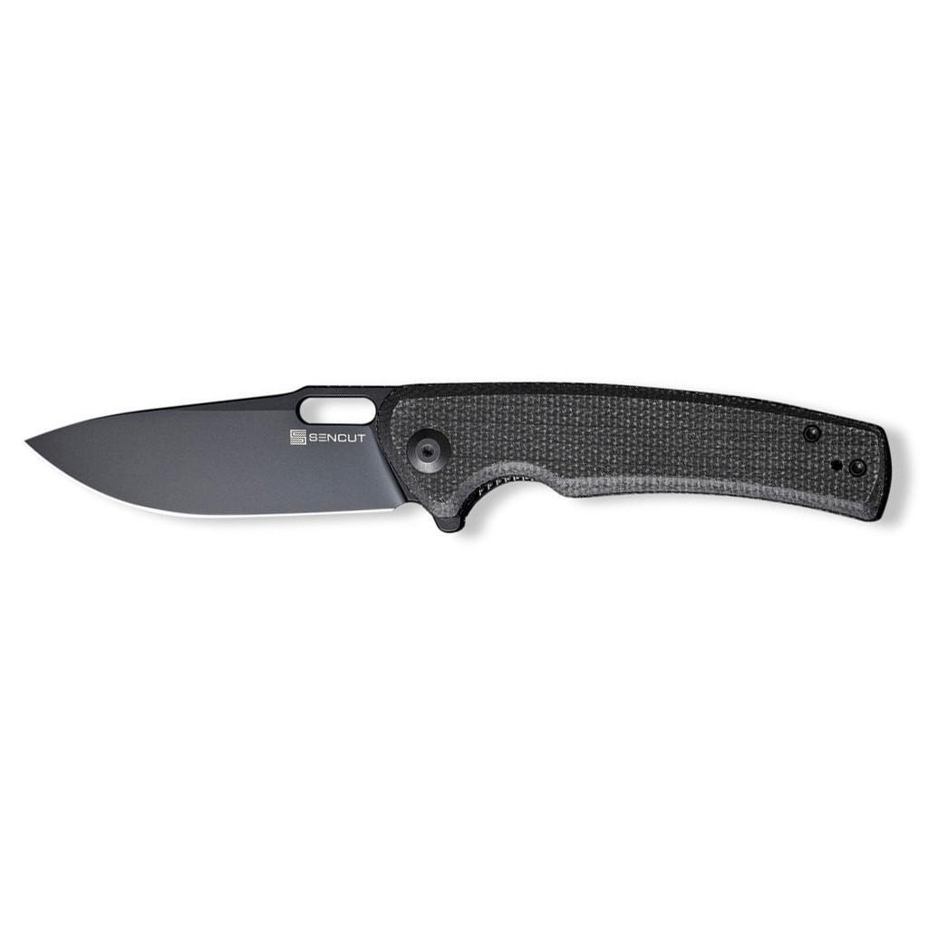Ніж складаний Sencut Vesperon Blackwash Black Micarta (m323633)