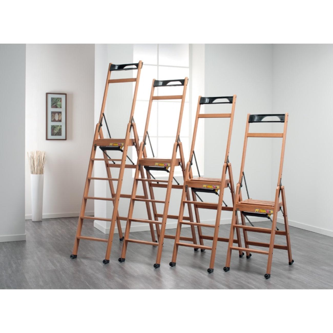 Стремянка Foppapedretti La Scala 5 Орех (9900370006) - фото 4