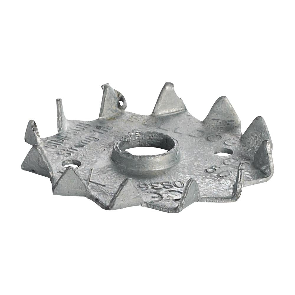 Соединитель Strong-TIE Bulldog ø95 мм 11,4x34 мм односторонний цинк 1 шт. Белый (3MU007200953400010)
