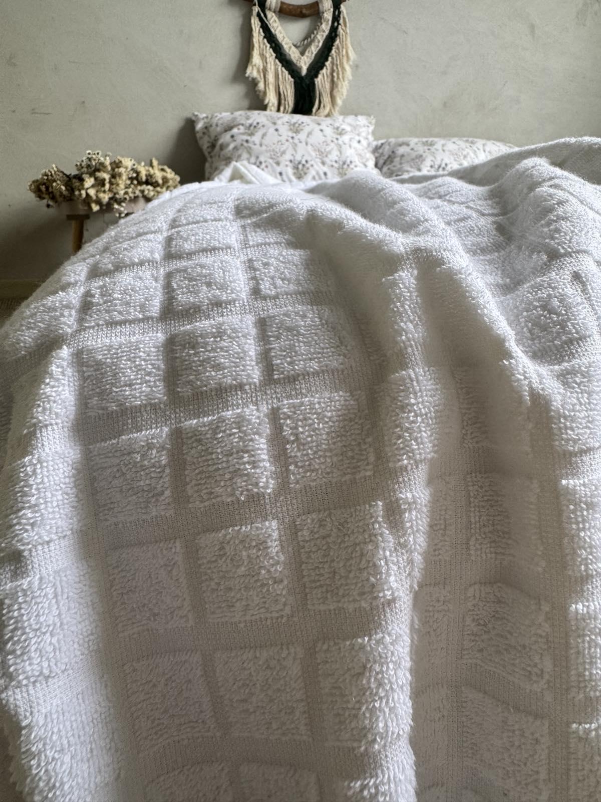 Покрывало летнее PALERMO махровое 120х200 см Молочный (26967364) - фото 7 Покрывало летнее PALERMO махровое 120х200 см Молочный (26967364) - фото 7