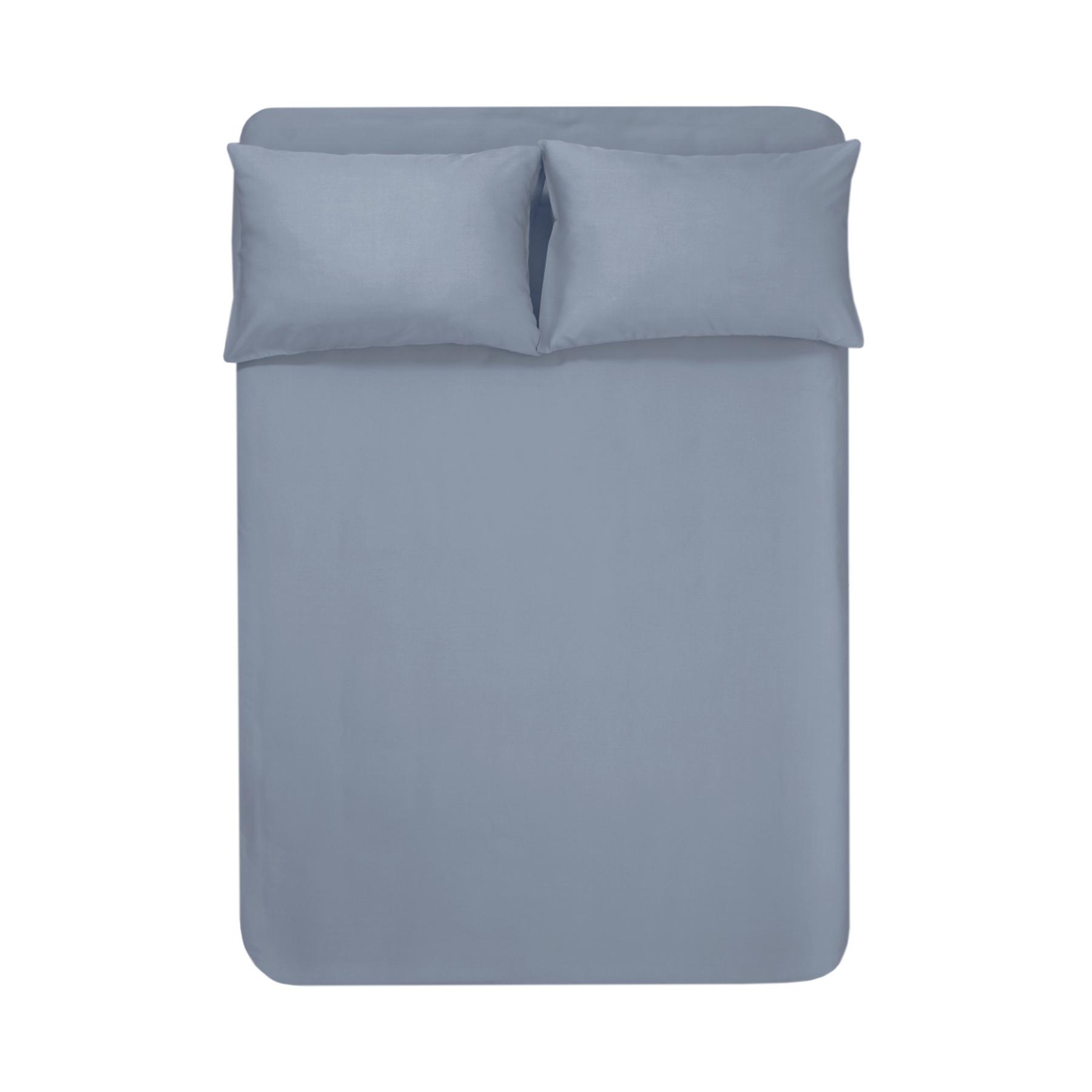 Простынь на резинке с наволочками Penelope Celine 200х200 + 50х70 2 шт. Denim (12278553)