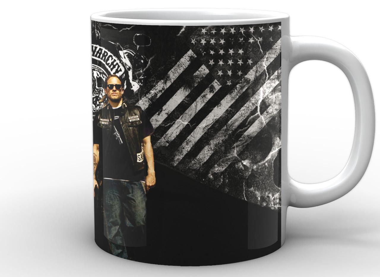 Чашка GeekLand Sons of Anarchy Джекс и Морроу 330 мл Белый (SA.002.08)