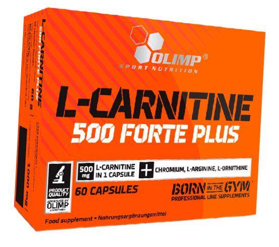 Карнітін Тартрат з Амінокислотами L-Carnitine 500 forte 60 капс. (02283008)