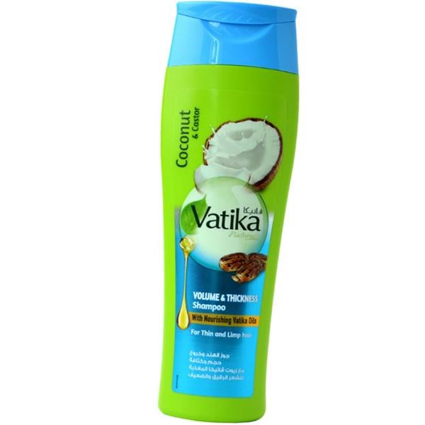 Шампунь Dabur Vatika Coconut Castor для объема волос 200 мл (43634022)