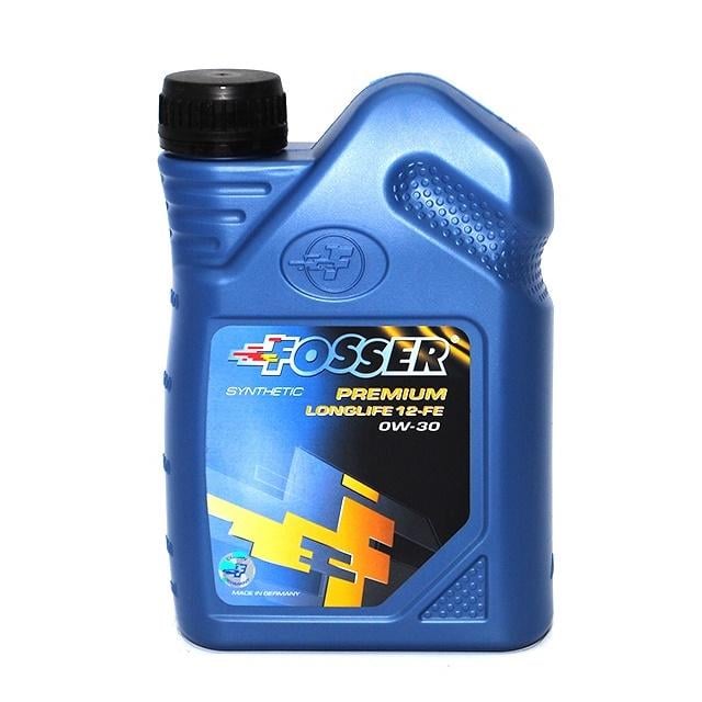 Олива моторна синтетична FOSSER Longlife 12-FE 0W-30 1 л