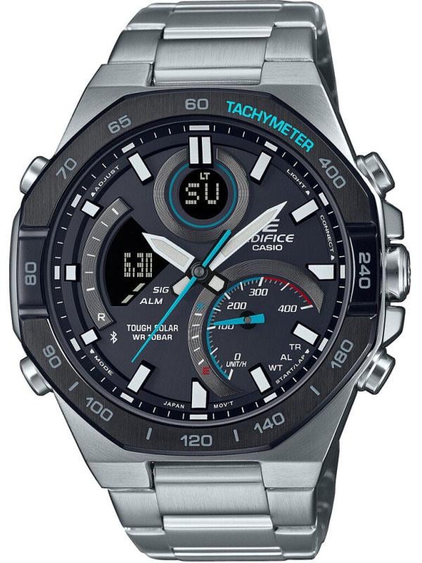 Наручний годинник чоловічий Casio ECB-950DB-1AEF (673457)