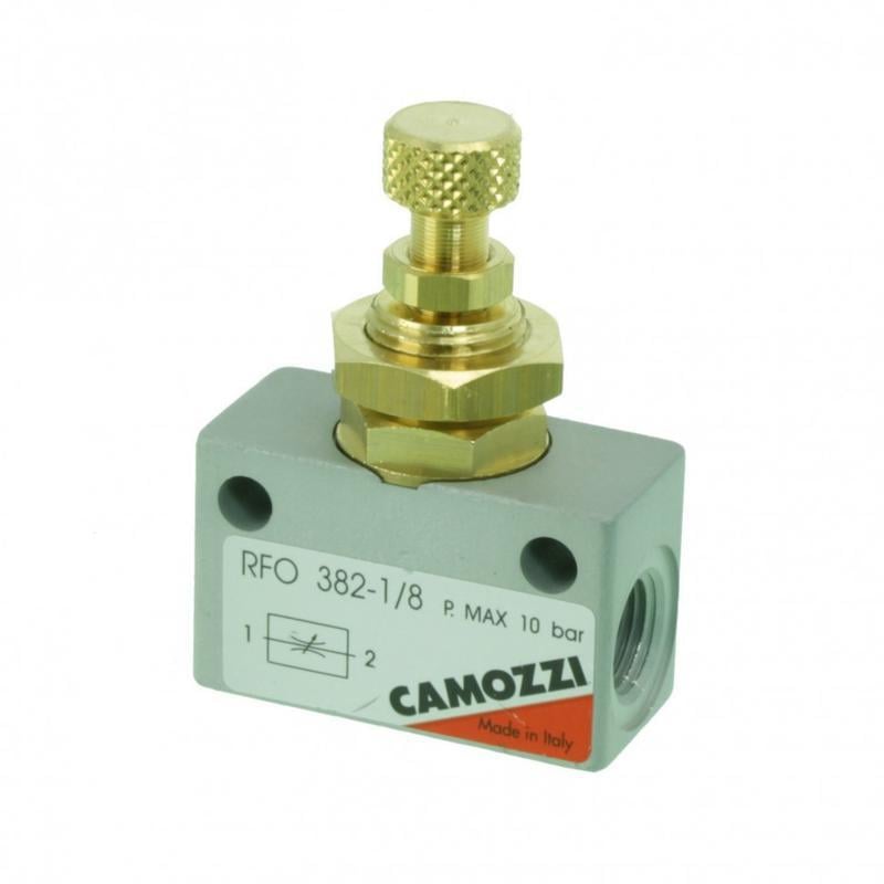 Пневмодроссель Camozzi RFO 382-1/8