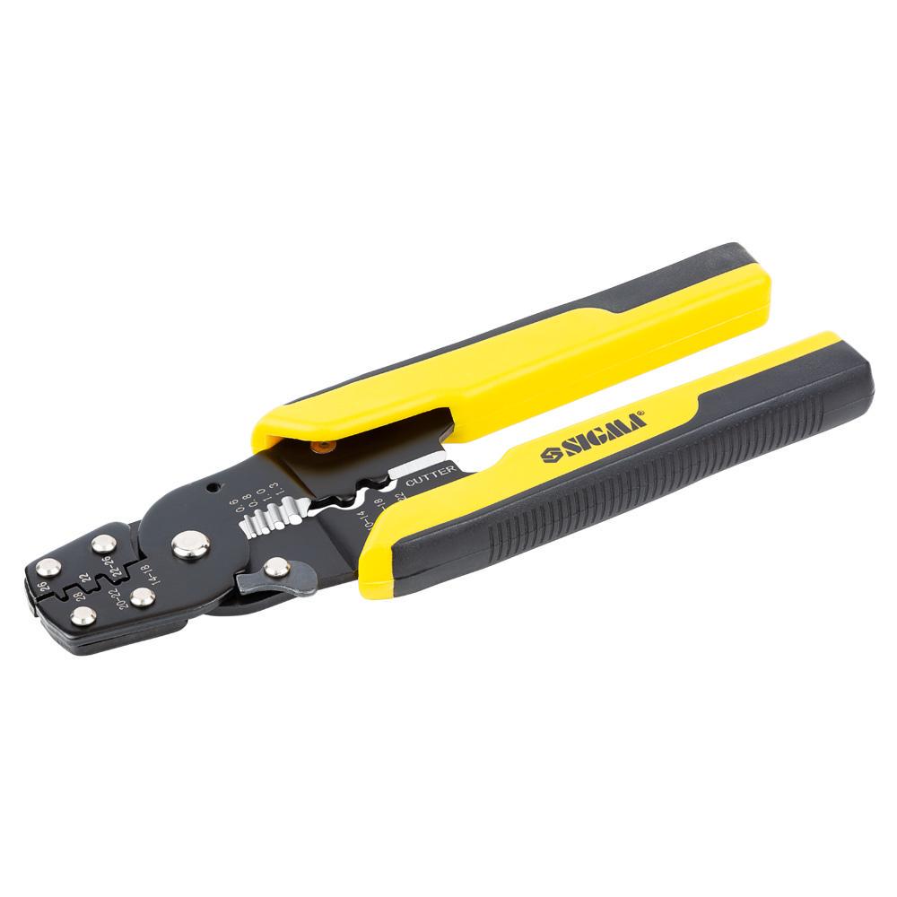 Кліщі для опресування неізольованих клем Sigma 0,5-6,0 мм2 185 мм (4372491) - фото 5 Кліщі для опресування неізольованих клем Sigma 0,5-6,0 мм2 185 мм (4372491) - фото 5