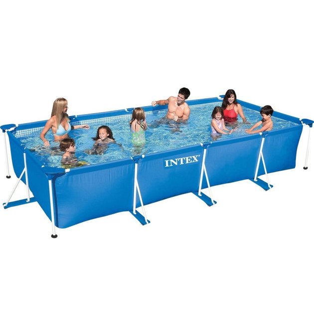 Басейн каркасний Intex 450х220х84 см Синій (28273) - фото 4 Басейн каркасний Intex 450х220х84 см Синій (28273) - фото 4