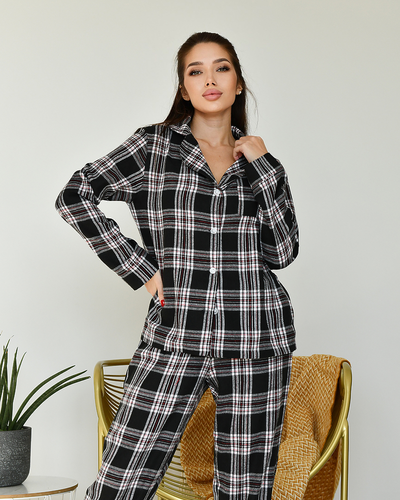 Піжама жіноча Модельєр 7879 р. 46 Різнокольоровий (11384) - фото 4 Піжама жіноча Модельєр 7879 р. 46 Різнокольоровий (11384) - фото 4