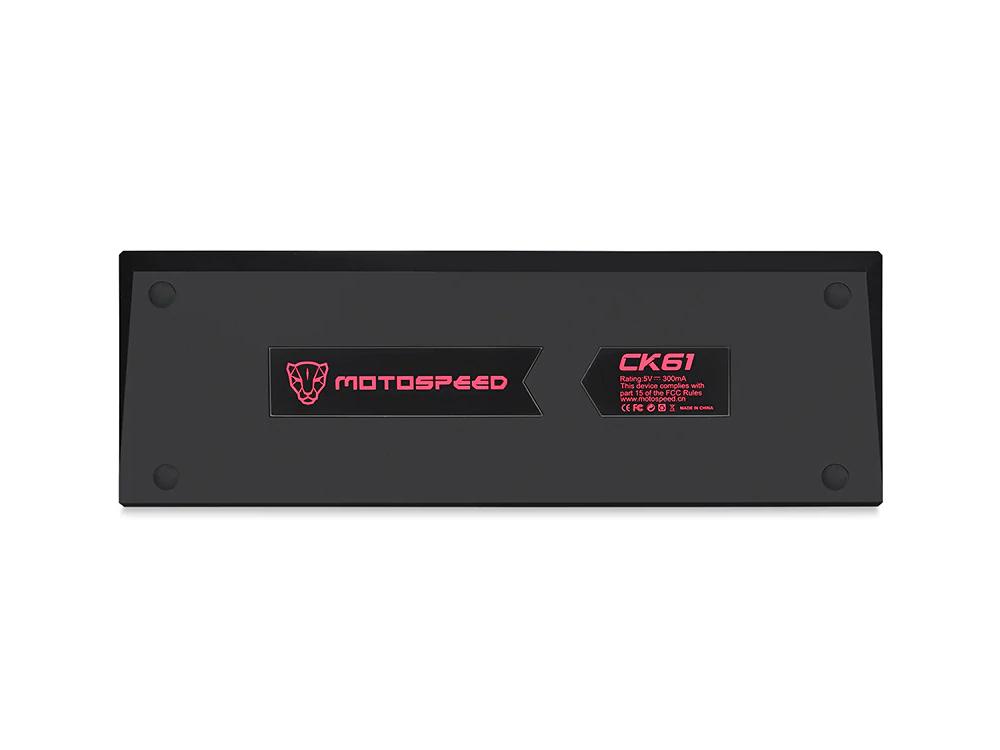 Механическая клавиатура Motospeed CK61 USB с русской раскладкой (1008-383-00) - фото 2