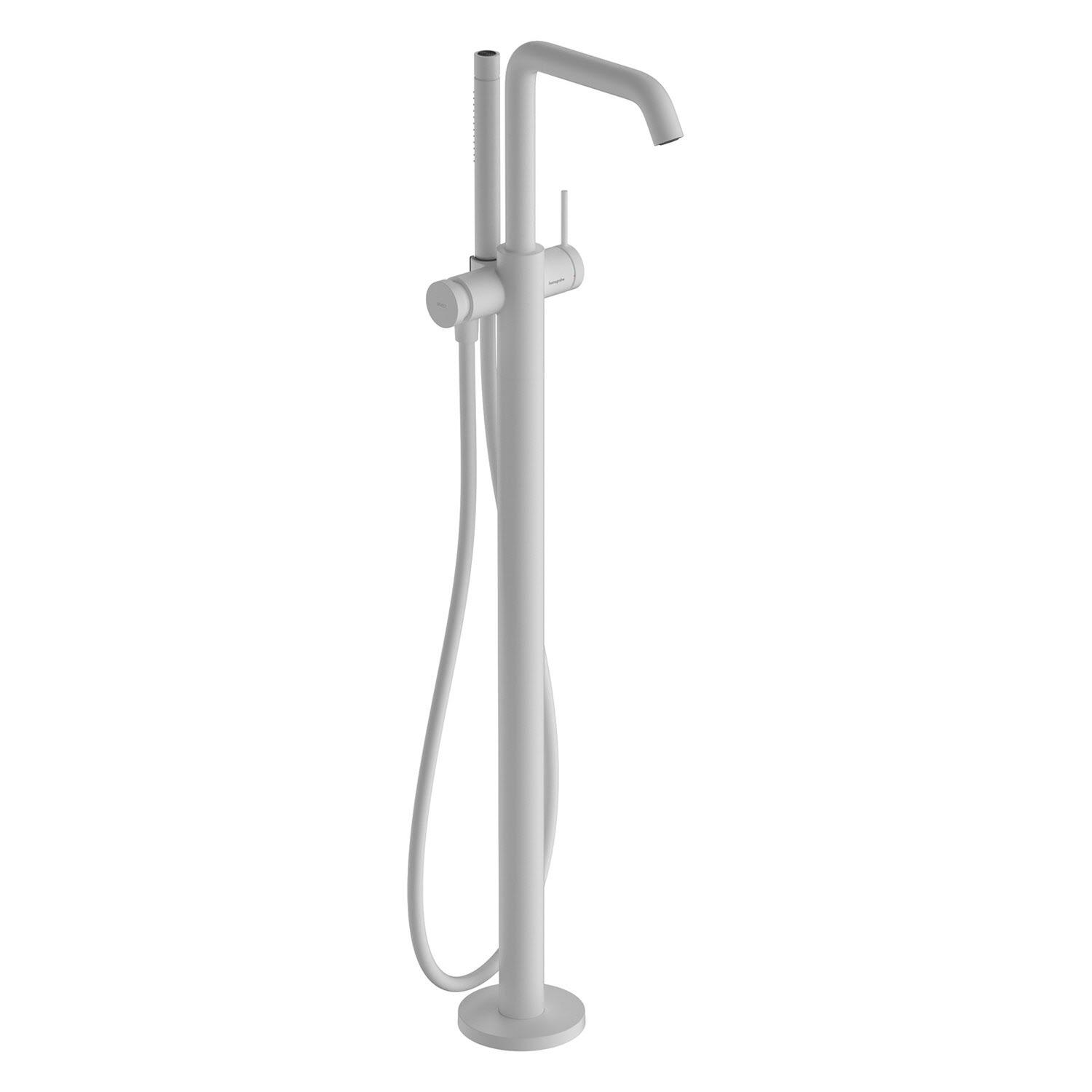 Cмеситель для ванны Hansgrohe Tecturis S 73440700 напольный Белый (230550)