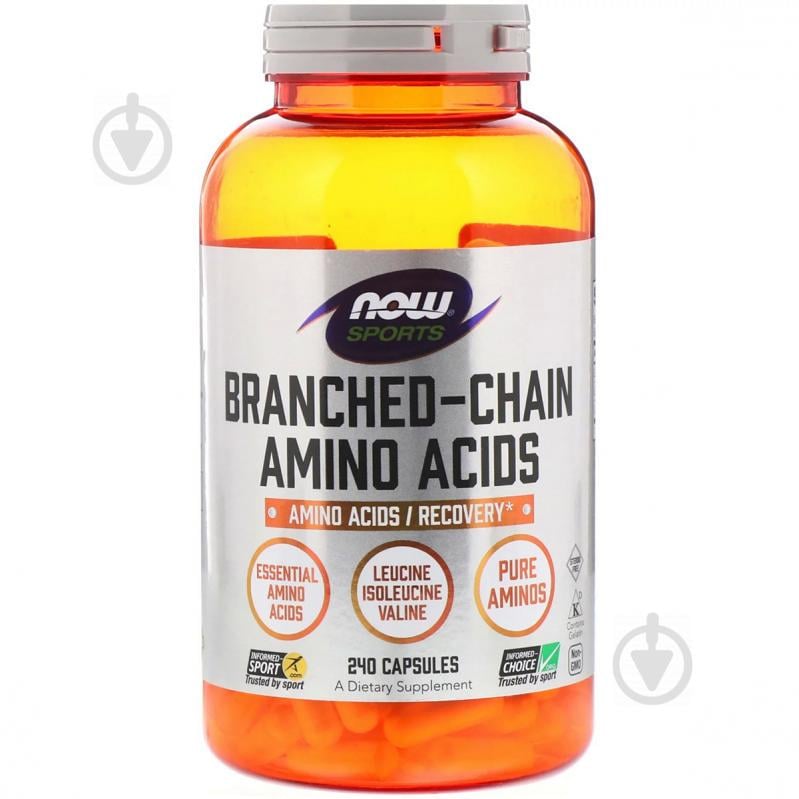 Комплекс аминокислот с разветвленными цепями Now Foods 240 капсул (NF0054)