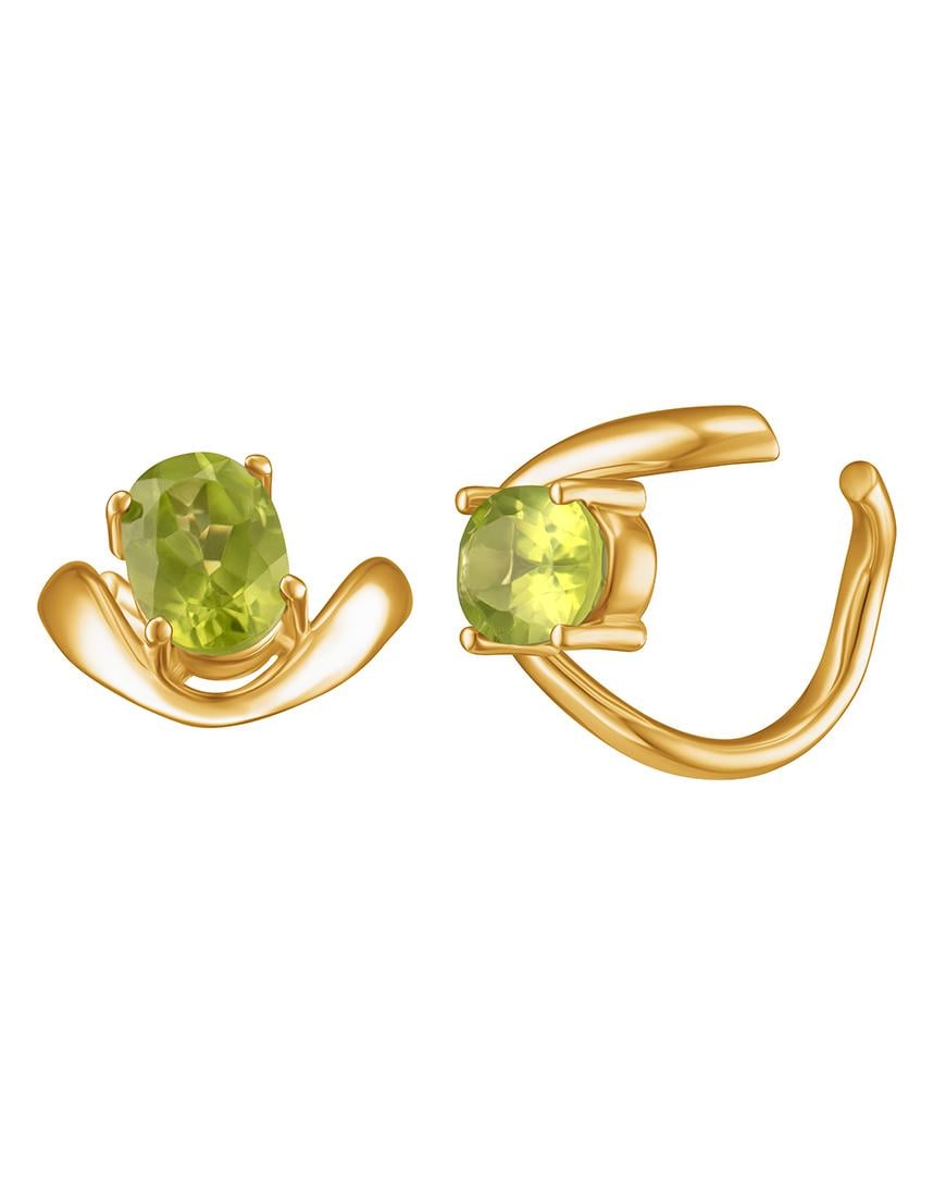 Каф Splash green жіночий RIMMART JEWELRY золотий One size Каф Splash green жіночий RIMMART JEWELRY золотий One size
