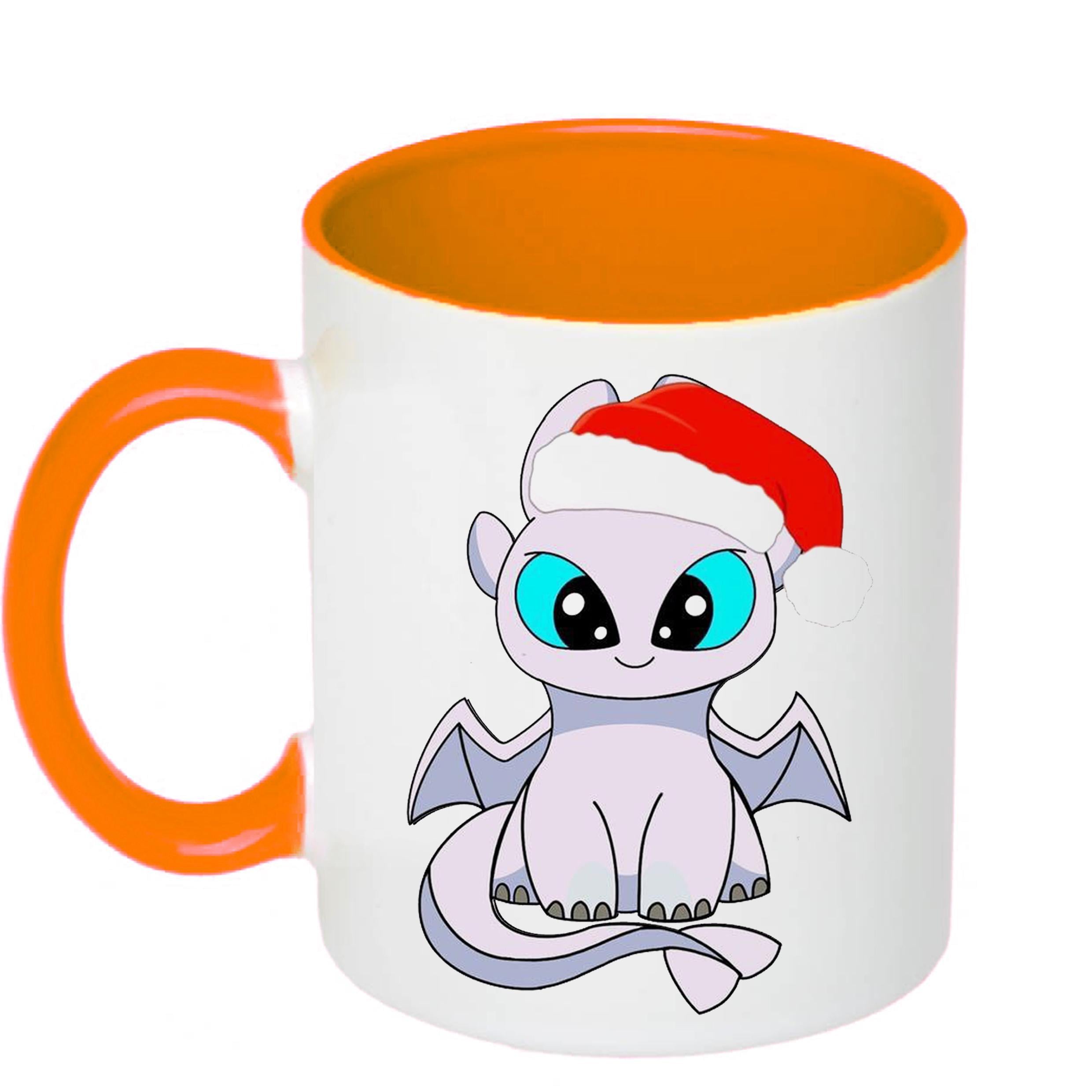 Чашка с принтом Merry Christmas 330 мл Оранжевый (16999) Чашка с принтом Merry Christmas 330 мл Оранжевый (16999)