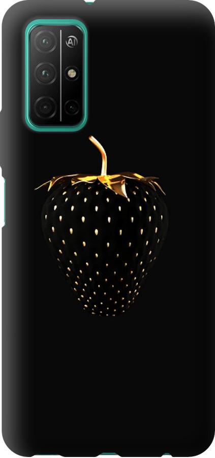 Чехол на Huawei Honor 30S Черная клубника (3585u-1897-42517)