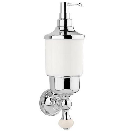 Дозатор для рідкого мила KUGU Pan 014C настінний 200 мл Хром (130821)