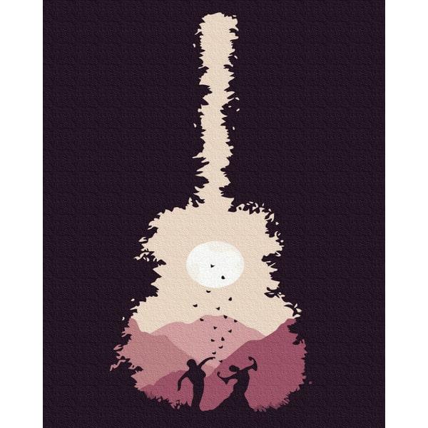 Картина по номерам Brushme GX35322 Гитара 40х50 см (1396048991)