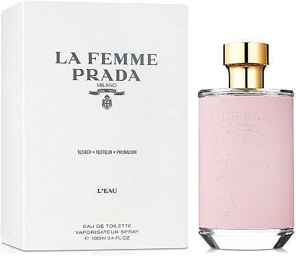 Туалетна вода для жінок Prada La Femme L'Eau 100 мл в транспортному пакуванні (400209)