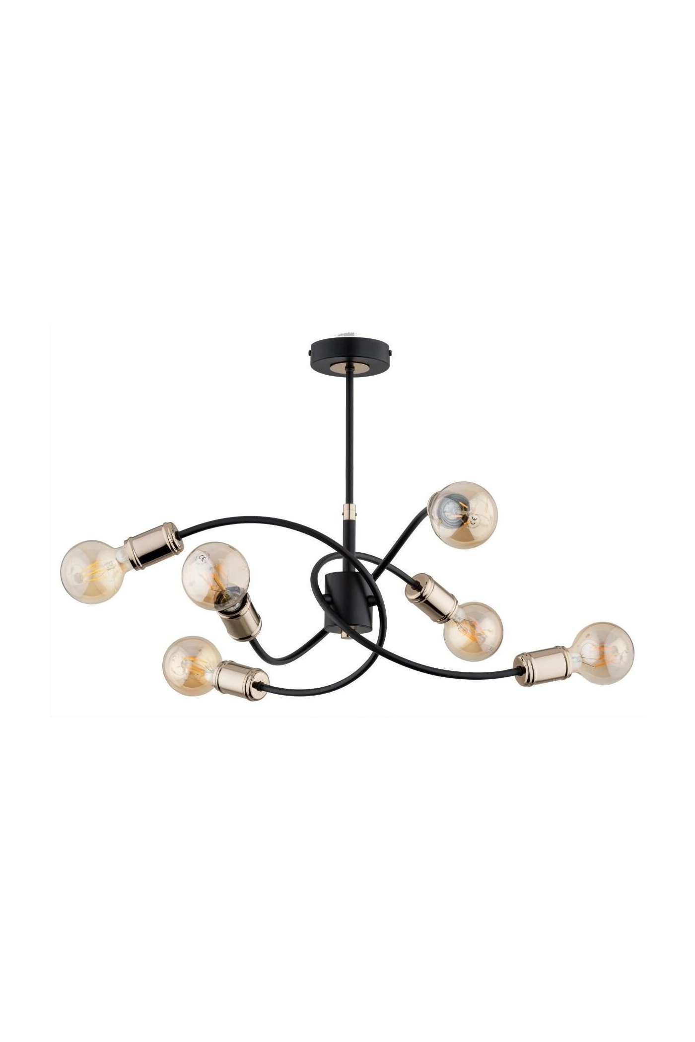 Люстра ALFA 63170 KARUZO 6xE14 60 Вт (23465725)