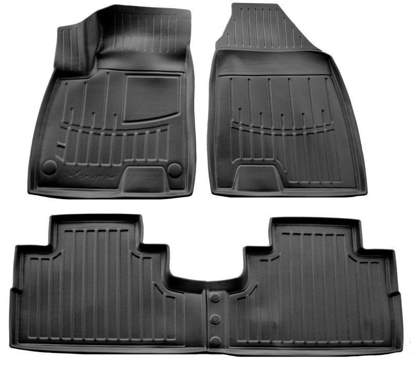 Коврики Stingray 3D Stingray для Jetour Dashing полиуретан Черный