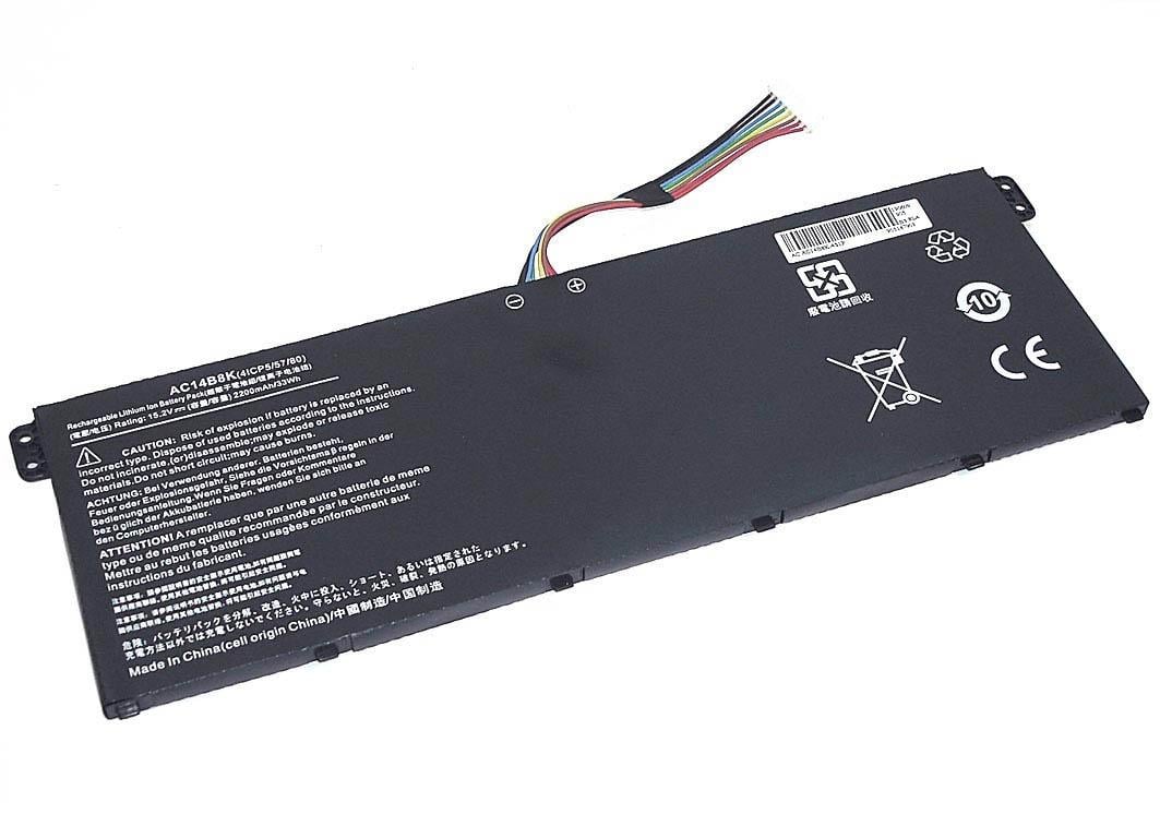 Аккумулятор для ноутбука Acer AC14B8K-4S1P Aspire V13 15.2V 2600 mAh (065030)