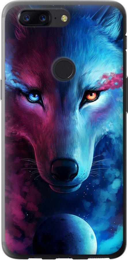 Чехол на OnePlus 5T Арт-волк (3999t-1352-42517)