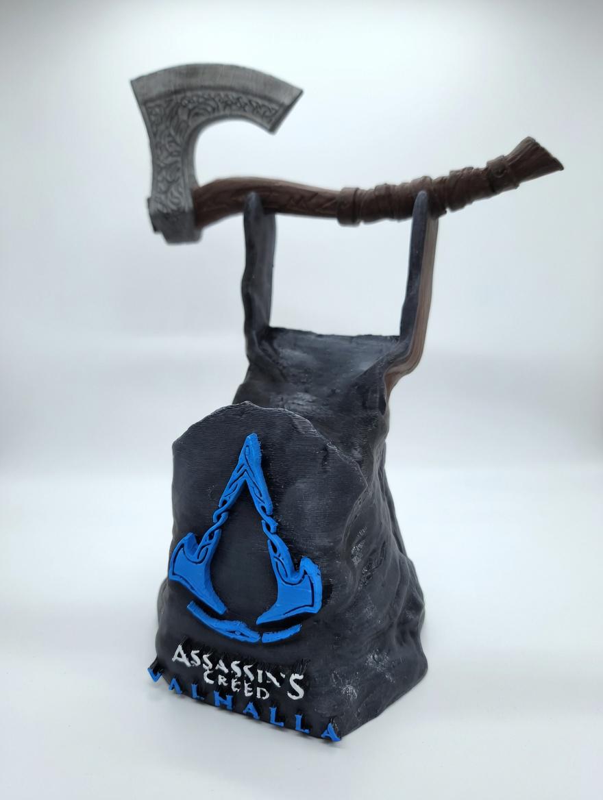 Держатель для геймпада DualShock 4 и DualSense Assassin's Creed Valhalla (0239)