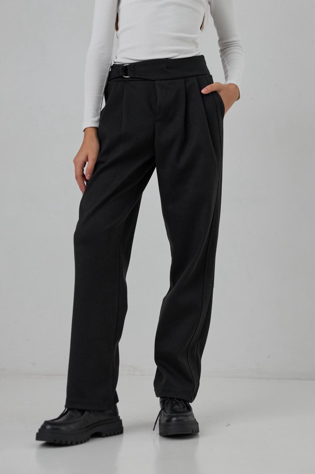 Брюки-слоучи для девочки утепленные Valza 3427 134 см Черный