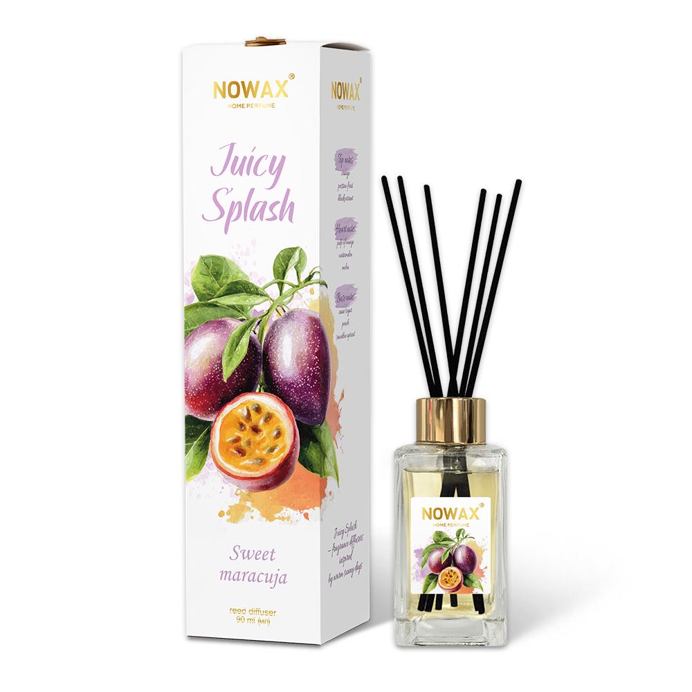 Аромадиффузор с палочками Nowax Juicy Splash Sweet Maracuja 90 мл (NX00177)