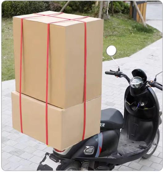 Резинка крепежная на багажник с крючками двойная 2,4 м - фото 3 Резинка крепежная на багажник с крючками двойная 2,4 м - фото 3