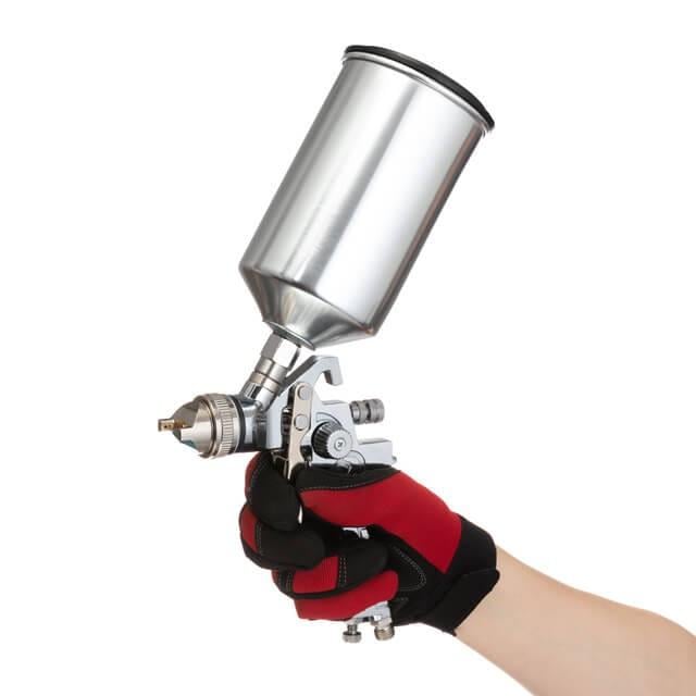 Фарбопульт пневматичний Intertool PT-0107 HVLP форсунка 1,3 мм верхній металевий бачок 1000 мл 3 бар (1649999112) - фото 5 Фарбопульт пневматичний Intertool PT-0107 HVLP форсунка 1,3 мм верхній металевий бачок 1000 мл 3 бар (1649999112) - фото 5