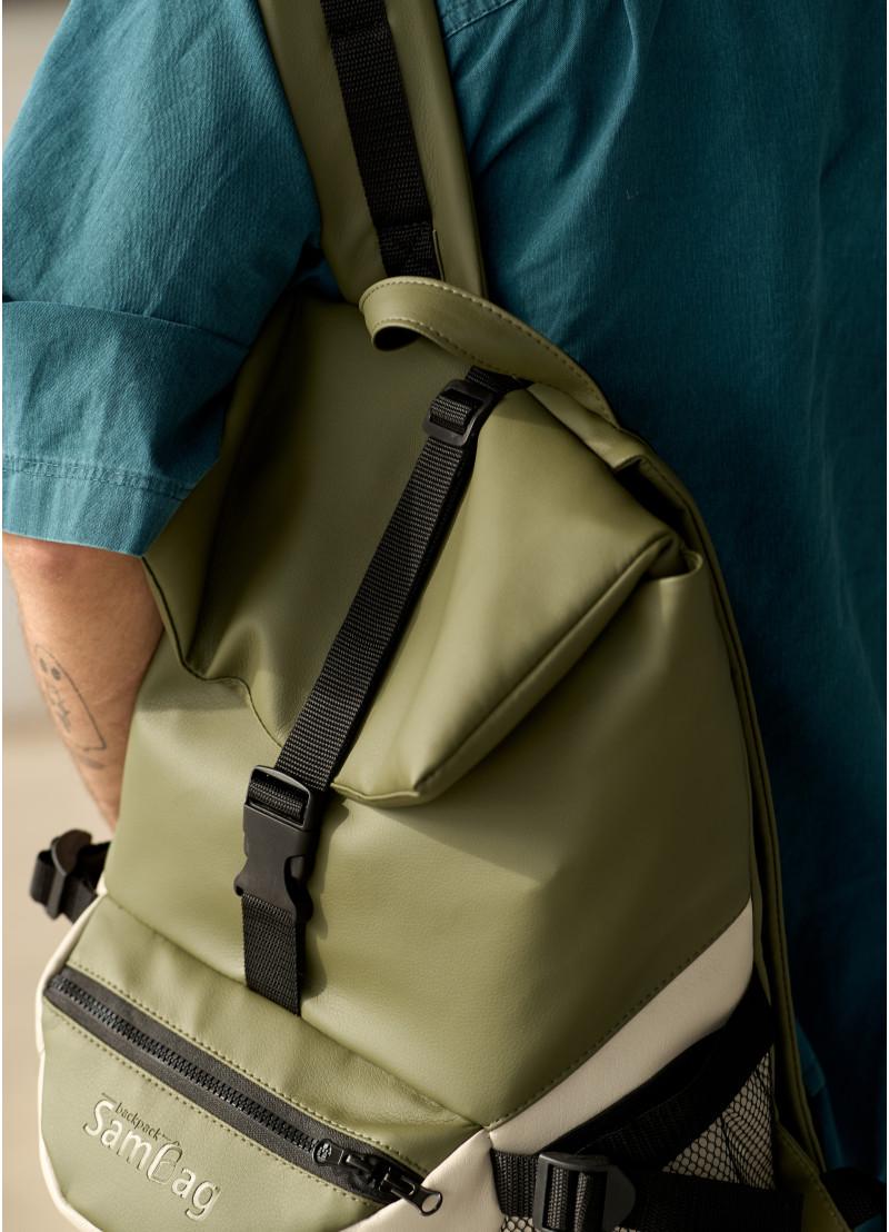 Рюкзак чоловічий Sambag Rene Double Хакі (15378702) - фото 5 Рюкзак чоловічий Sambag Rene Double Хакі (15378702) - фото 5