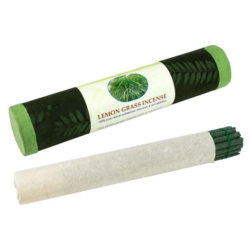 Благовония Тибетские Himalayan Inc Lemongrass в подарочной упаковке 20х4х4 см Зеленый (25650)
