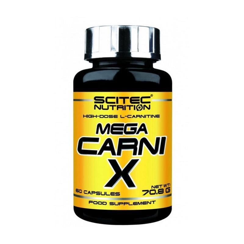 Карнитин Scitec Nutrition Mega Carni X 60 капс. (01335-01) - фото 1